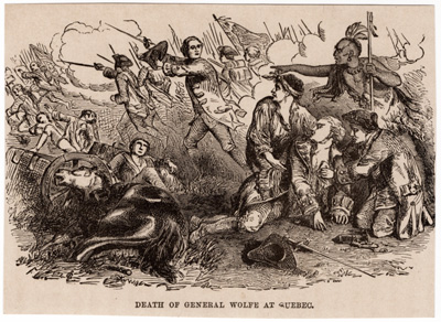 Death of General Wolfe at Quebec